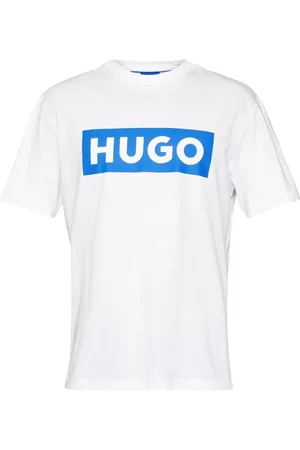 HUGO BOSS Hombre, Camisetas, Blanco, Talla: XL