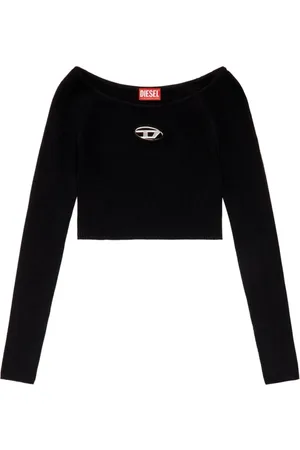 Diesel Mujer, Camisetas, Negro, Talla: M
