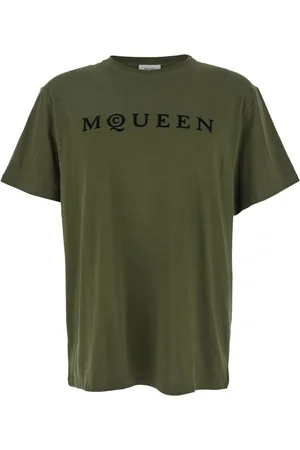 Alexander McQueen Hombre, Camisetas, Verde, Talla: XL