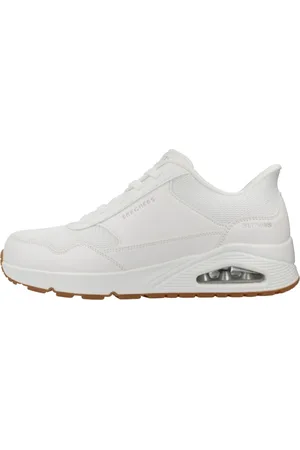 Skechers Hombre, Zapatos, Blanco, Talla: 43 EU