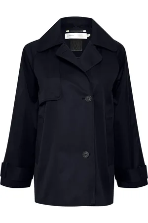INWEAR Mujer, Abrigos, Azul, Talla: 2XL