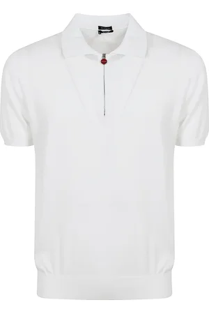 Kiton Hombre, Camisetas, Blanco, Talla: L