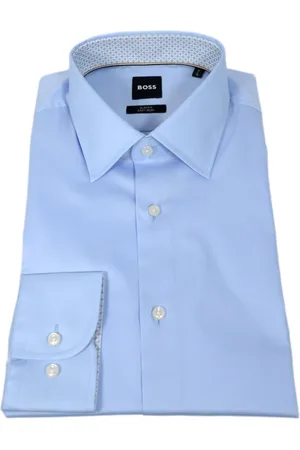 HUGO BOSS Hombre, Camisas, Azul, Talla: XL