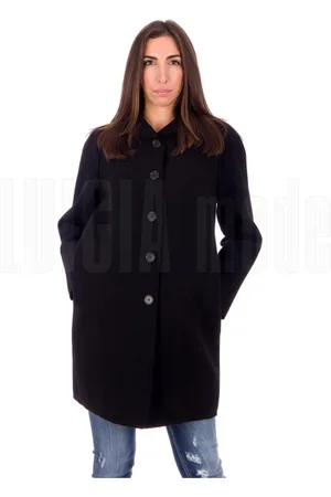 Aspesi Mujer, Abrigos, Negro, Talla: L
