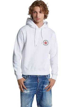 Dsquared2 Hombre, Sudaderas, Blanco, Talla: L