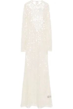 DAVID KOMA Mujer, Vestidos, Blanco, Talla: 2XS