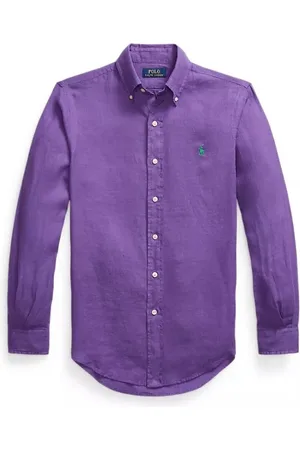 Ralph Lauren Hombre, Camisas, Púrpura, Talla: 2XL