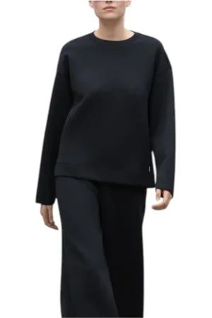ECOALF Mujer, Sudaderas, Negro, Talla: XS