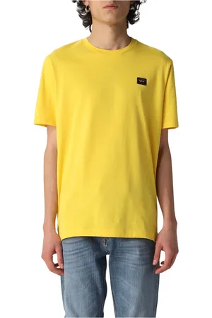 Paul & Shark Hombre, Camisetas, Amarillo, Talla: M