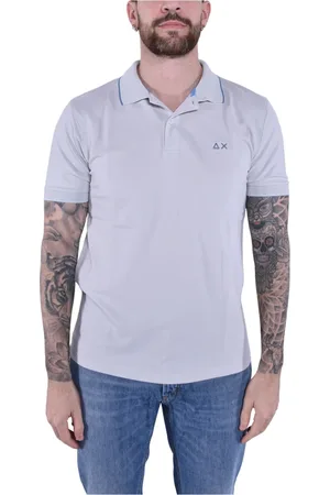 sun68 Hombre, Camisetas, Gris, Talla: S