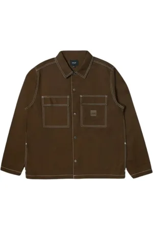 Huf Hombre, Chaquetas, Marrón, Talla: M