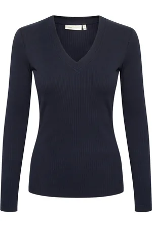INWEAR Mujer, Camisetas, Azul, Talla: 2XL
