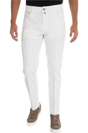Jacob Cohen Hombre, Pantalones, Blanco, Talla: W32