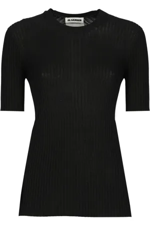 Jil Sander Mujer, Camisetas, Negro, Talla: M