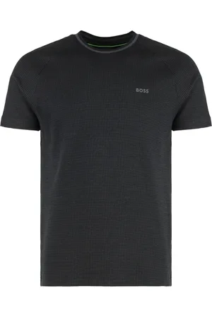 HUGO BOSS Hombre, Camisetas, Negro, Talla: S