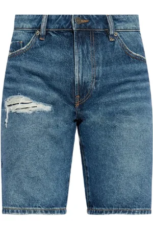 Diesel Hombre, Pantalones cortos, Azul, Talla: W36