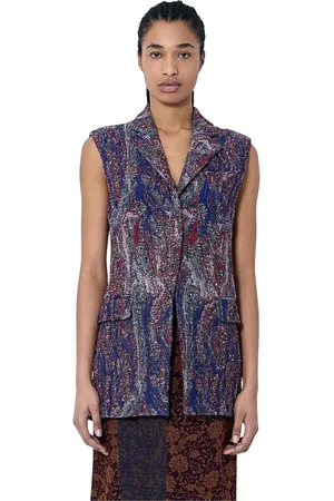 DRIES VAN NOTEN Mujer, Chaquetas, Púrpura, Talla: S