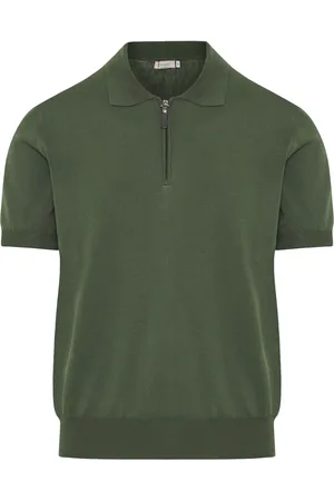 CANALI Hombre, Camisetas, Verde, Talla: L
