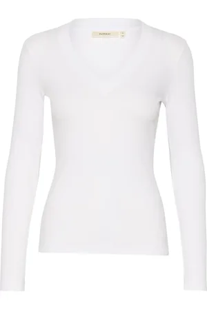 INWEAR Mujer, Camisetas, Blanco, Talla: XS