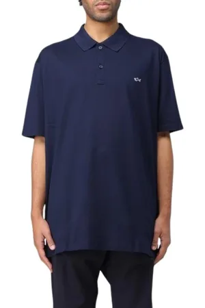 Paul & Shark Hombre, Camisetas, Azul, Talla: S