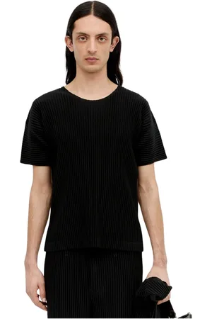 Issey Miyake Hombre, Camisetas, Negro, Talla: L