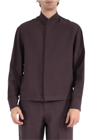 COSTUMEIN Hombre, Camisas, Púrpura, Talla: M