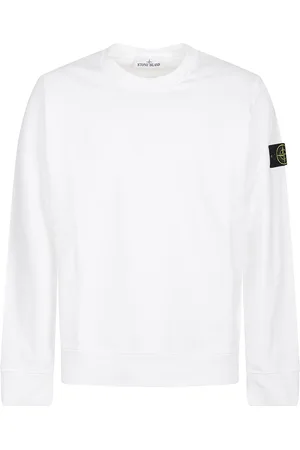 Stone Island Hombre, Sudaderas, Blanco, Talla: XL
