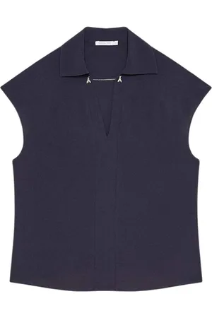 Patrizia Pepe Mujer, Camisetas, Azul, Talla: XS