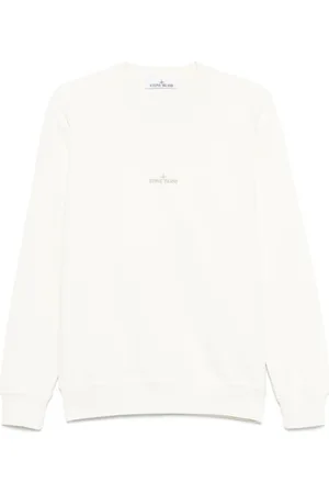 Stone Island Hombre, Sudaderas, Blanco, Talla: 2XL