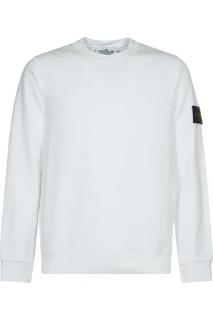 Stone Island Hombre, Sudaderas, Blanco, Talla: 2XL