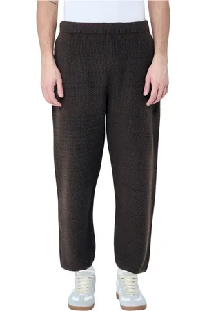 Issey Miyake Hombre, Pantalones, Marrón, Talla: S
