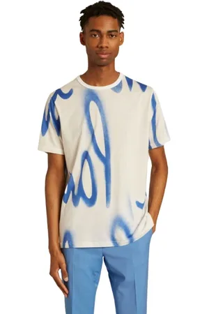 Paul Smith Hombre, Camisetas, Blanco, Talla: M