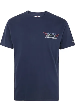 MC2 SAINT BARTH Hombre, Camisetas, Azul, Talla: L