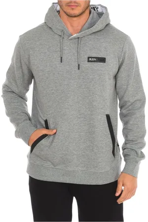 Philipp Plein Hombre, Sudaderas, Gris, Talla: M