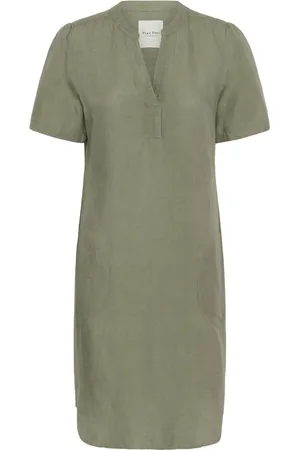 Part Two Mujer, Vestidos, Verde, Talla: 2XL
