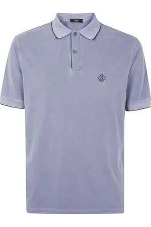 HERNO Hombre, Camisetas, Azul, Talla: 2XL