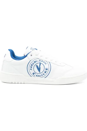 VERSACE Hombre, Zapatos, Blanco, Talla: 42 EU