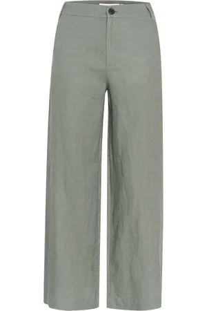 INWEAR Mujer, Pantalones, Verde, Talla: S