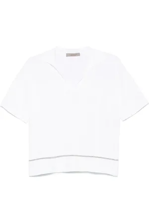 D.EXTERIOR Mujer, Camisetas, Blanco, Talla: L