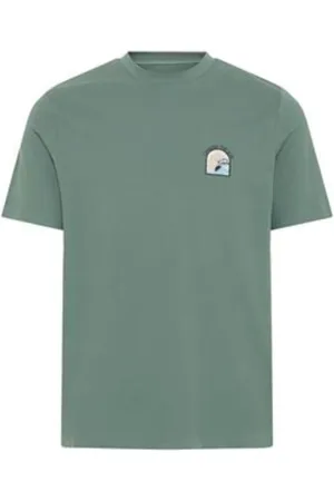 Blend Hombre, Camisetas, Verde, Talla: M