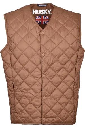 HUSKY Hombre, Chaquetas, Marrón, Talla: L