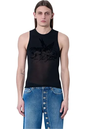 Jean Paul Gaultier Hombre, Camisetas, Negro, Talla: XL