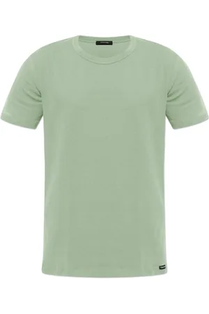 Tom Ford Hombre, Camisetas, Verde, Talla: S
