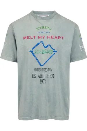 Iceberg Hombre, Camisetas, Verde, Talla: 2XL