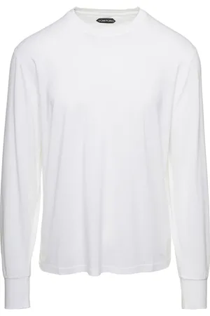 Tom Ford Hombre, Camisetas, Blanco, Talla: L