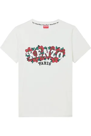 Kenzo Mujer, Camisetas, Blanco, Talla: L