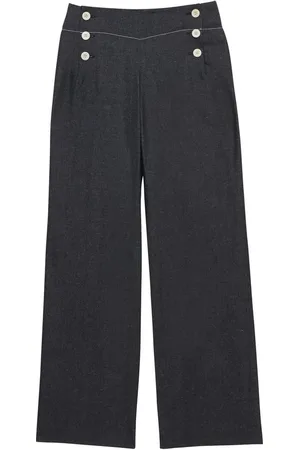 Inès de la Fressange Mujer, Pantalones, Azul, Talla: XS