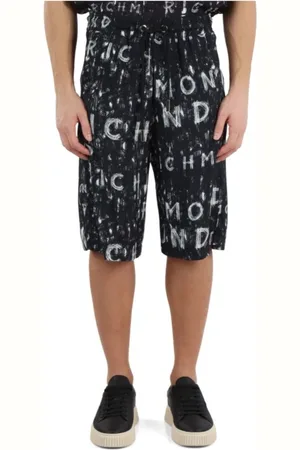 John Richmond Hombre, Pantalones cortos, Negro, Talla: S