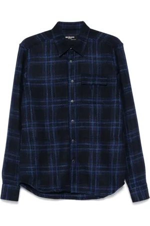 Kiton Hombre, Camisas, Azul, Talla: L