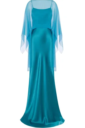 Alberta Ferretti Mujer, Vestidos, Azul, Talla: L